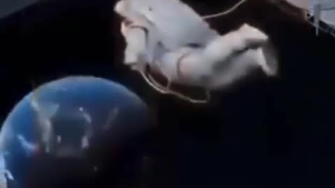 Official government footage of the Chinese Space Station.