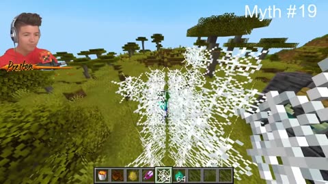 Busting 100 RAREST Myths In Minecraft