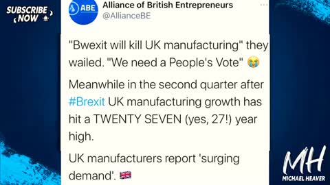 British Manufacturing Growth Hits 27 YEAR HIGH!