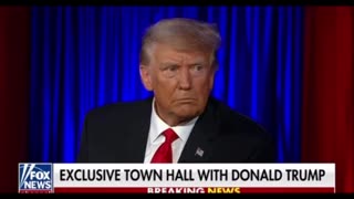 Donald Trump Fox Town Hall with Sean Hannity