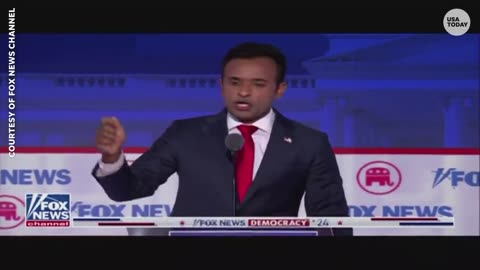 RNC debate: Vivek Ramaswamy, Mike Pence, debate outsider vs. experience | USA TODAY