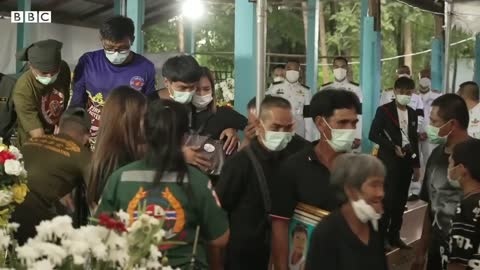 Thailand nursery attack: Final farewell after massacre