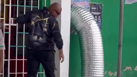 Wall Pipe Prank