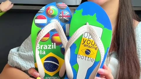 bottle opener flip flops #softsandalsforwomen #birkenstocksandals #famousfootwear #fashionweek