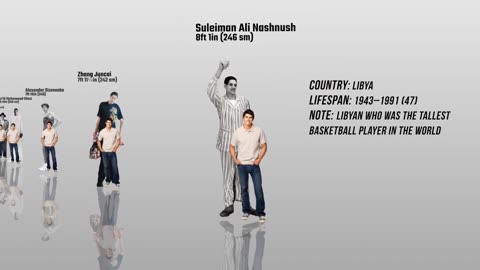 TALLEST people in the WORLD comparison | Mr Mix