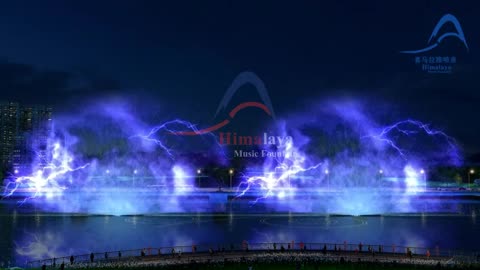 Water Screen Projection Laser Show