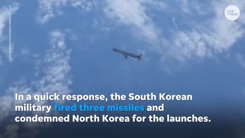 South Korea retaliates after North Korea fires missile launches | USA TODAY