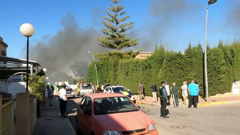 house fire in torrevieja spain costa blanca