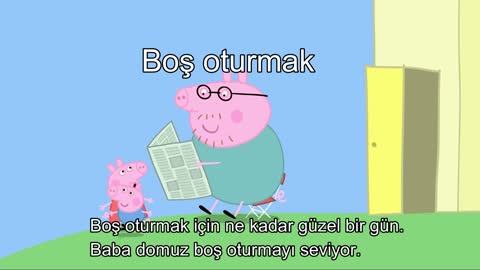 Turkish for Beginners - Learn Turkish with Cartoons (Peppa Pig)