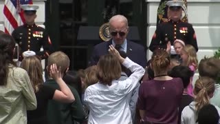 COLD HEARTED JOE: Biden Ignores His Youngest Grandchild