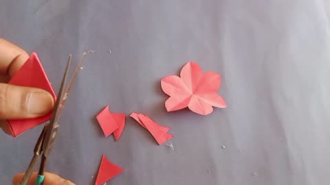 How To Make Paper Flower Very Easy / Paper Flower Making Idea / Paper Craft / Flower Make