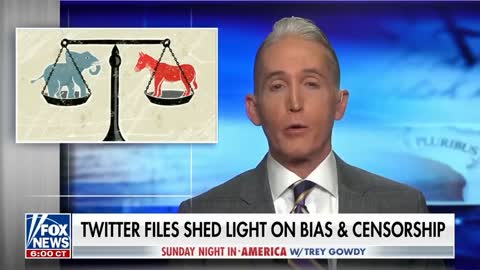 Trey Gowdy 'Twitter Files' shed light on bias and censorship1