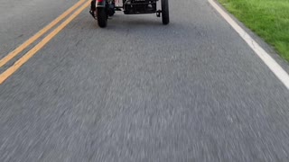 Our Rescue Pittie Going For a Ride