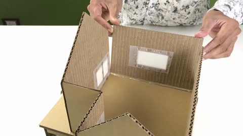 Awesome ! Make a Beautiful Cardboard House with L.E.D / for project-17