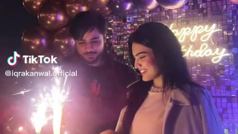 Iqra kanwal birthday celebration