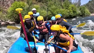 KIDS LOVE whitewater rafting thru BOUNCING ROCK (Coloma, CA)