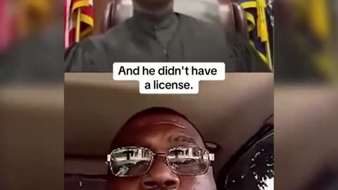 Black man in USA with a suspended license joins court Zoom call while driving in his car