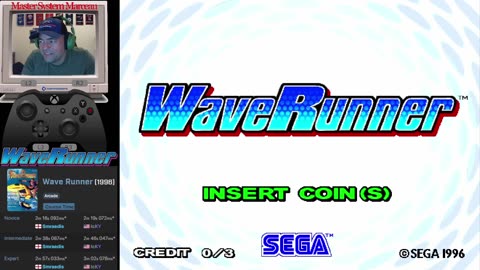 WaveRunner [Arcade SEGA Model 2C 1996] Full Playthrough | ウェーブランナー | Master System Marceau