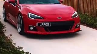 Subaru BRZ Custom LED Rego Keytag showcase! 🤩🔗