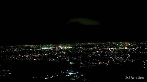 A Beautiful Night Landing _ Cockpit View _ Full HD