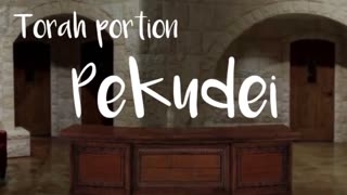 Torah Portion Pekudei