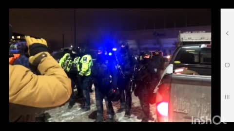 Ottawa Police Have Become NAZI TRAITORS! Working For A TERRORIST Government!! #TrudeauForTreason