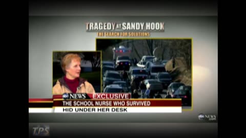 'Sandy Hook False Flag - "School Nurse Sally Cox" - 2013