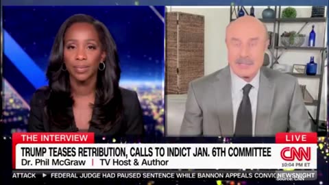 WATCH: CNN Host Loses It As Dr. Phil Defends Trump After Conviction