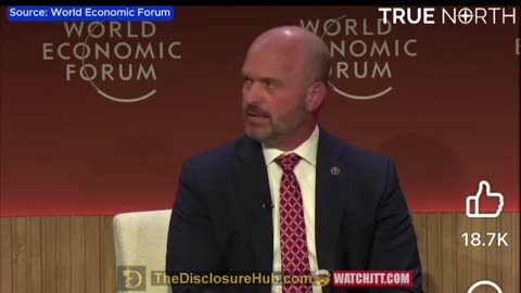 WEF GETS CALLED OUT ON STAGE BY A GUEST KEVIN ROBERTS