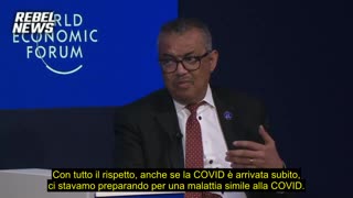 Tedros dell'OMS al World Economic Forum: La malattia X è un segnaposto per la prossima pandemia