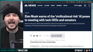 ELON MUSK WARNS THE AI APOCALYPSES IS COMING, AI MAY END CIVILIZATION, SHOCKING NEW AI IS EMERGING