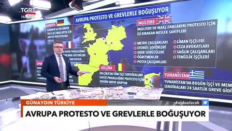 Rusya Ukrayna Savaşı Avrupa'da Krize Dönüştü! Grev ve Protestolarla Boğuşuyorlar - Cem Küçük