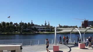 Curtis Hixon Waterfront Park Riverwalk Tampa Florida