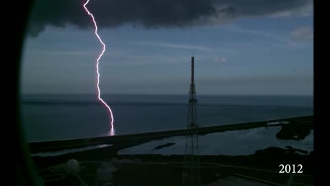 Lightning Strikes at NASA’s Kennedy Space Center