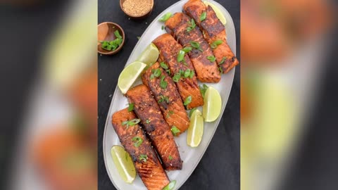 Garlic Soy Marinated Salmon