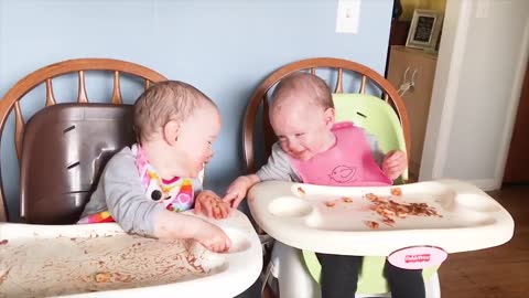 Cutest Twin Babies On Planet - Funniest Twins Video mahmud123