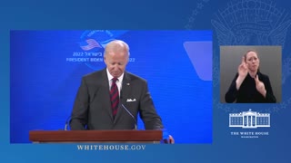 0241. President Biden Participates in a Press Conference with Prime Minister Yair Lapid of Israel