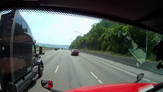 Driving through Charleston West Virginia