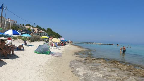 Walk Beach Kallithea Halkidiki Greece Bikini 9