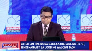 48 Dalian trains na nagkakahalaga ng P3.7-B, hindi nagamit sa loob ng walong taon