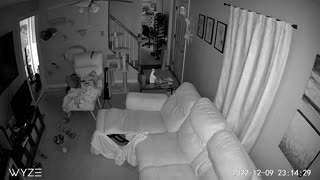 Explosion Caught on Home Security Cameras