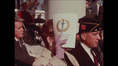 Nov. 11, 1963 | JFK Participates in Veteran's Day Ceremony