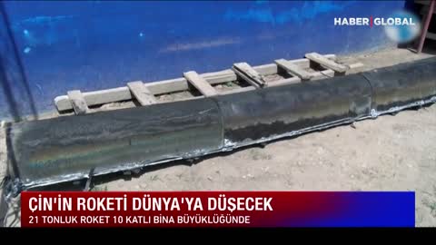 TÜRKİYE'YE ÇARPABİLİR! Çin'in Uzaya Gönderdiği Roket Dünyayı Ayağa Kaldırdı