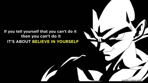 VEGETA BEST MOTIVATIONAL LINES FOR YOU GUYS