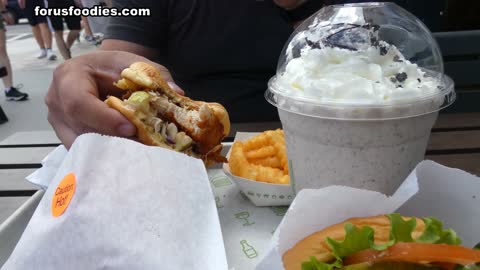 Tried the BEST 3 at Shake Shack