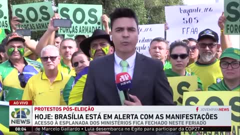 Brasília fica em alerta por conta das manifestações durante feriado da Proclamação da República