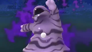 Pokémon GO-Catching Shadow Grimer