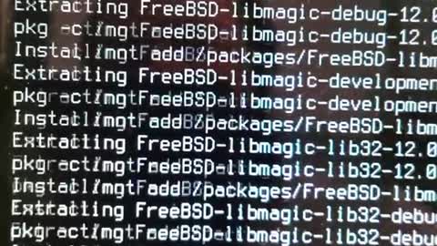 FreeBSD installation