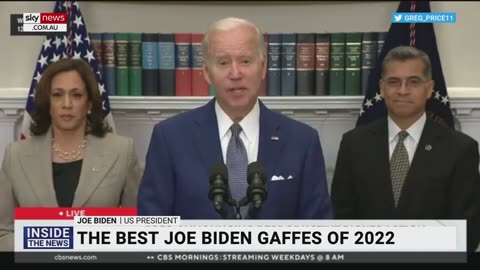 Joe Biden ‘top ten’ gaffes and bloopers from 2022