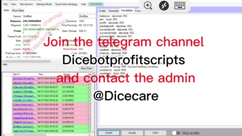Ulitimate Dice bot script strategy 2023 |stakeus|betfury|primedice|bcgames
